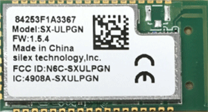 IEEE 802.11b/g/n (2.4GHz) 対応 小型インテリジェントタイプ 無線LANモジュール