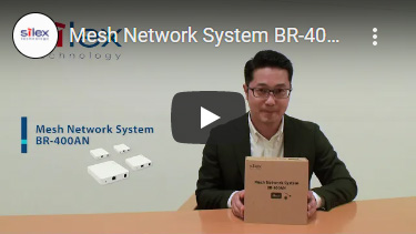 サムネイル：Mesh Network System BR-400AN 製品紹介動画