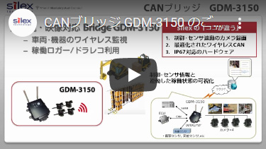 サムネイル：CANブリッジ GDM-3150 のご紹介